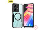 Противоударный чехол MyPads для Infinix Hot 30 Play, совместимый с MagSafe, прозрачный